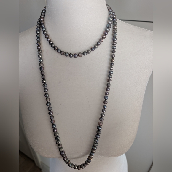 Elegant Natural Pearl Necklace - Picture 5 of 5